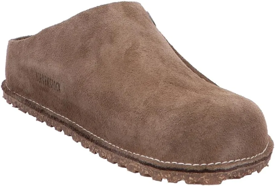 Birkenstock Women's Clogs Boston SFB Iron Oil LTR N, 36 EU Schmal