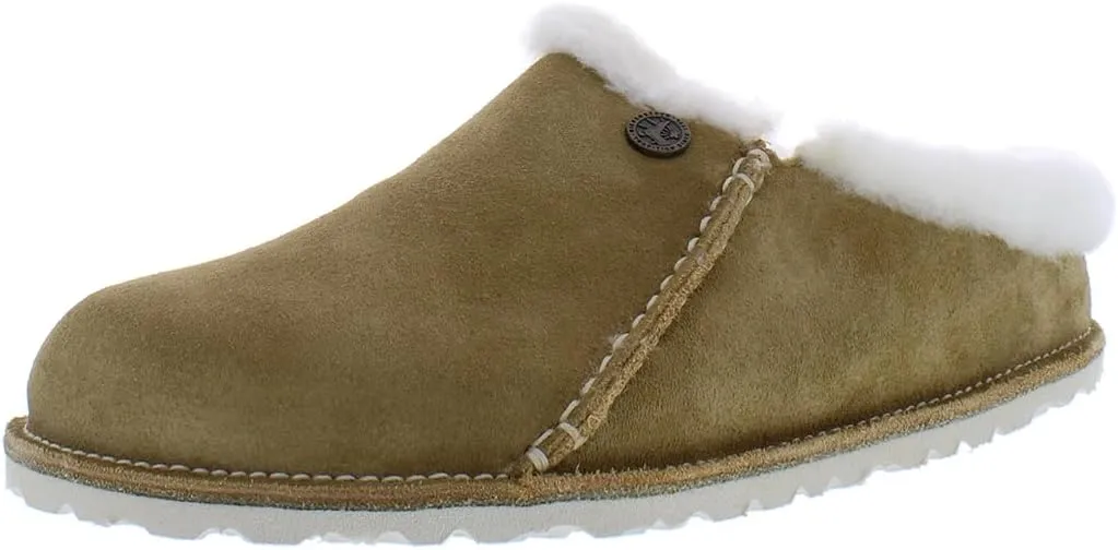 Birkenstock Women's Clogs Boston SFB Iron Oil LTR N, 36 EU Schmal