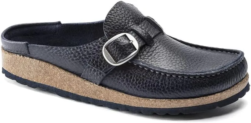 Birkenstock Women's Clogs Boston SFB Iron Oil LTR N, 36 EU Schmal