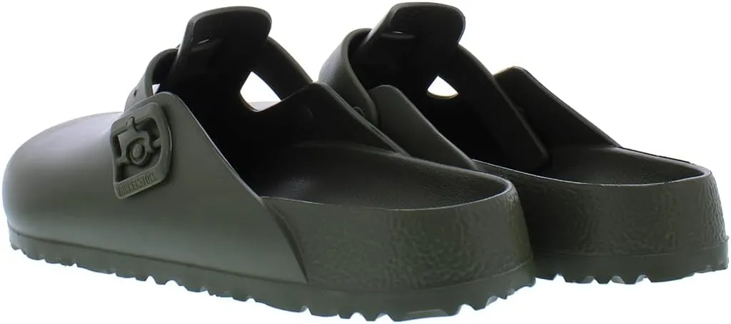 Birkenstock Women's Clogs Boston SFB Iron Oil LTR N, 36 EU Schmal