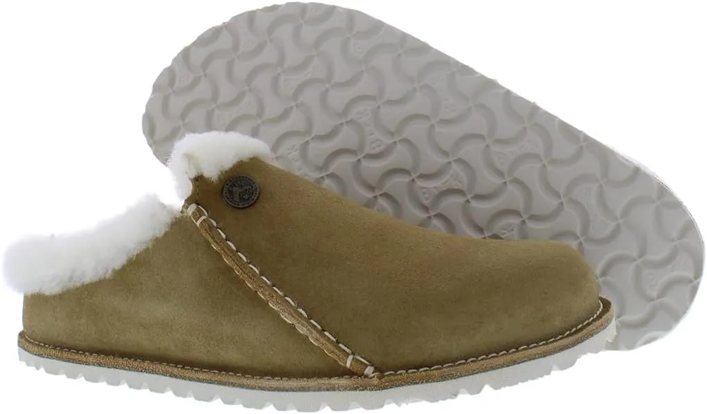Birkenstock Women's Clogs Boston SFB Iron Oil LTR N, 36 EU Schmal