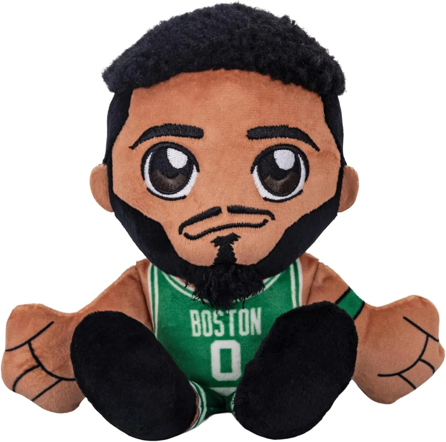 Bleacher Creatures Boston Celtics Jayson Tatum 8" NBA Kuricha Sitting Plush - Soft Chibi Inspired NBA Superstar