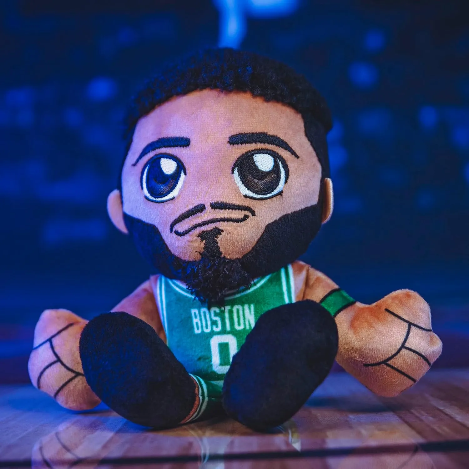 Bleacher Creatures Boston Celtics Jayson Tatum 8" NBA Kuricha Sitting Plush - Soft Chibi Inspired NBA Superstar