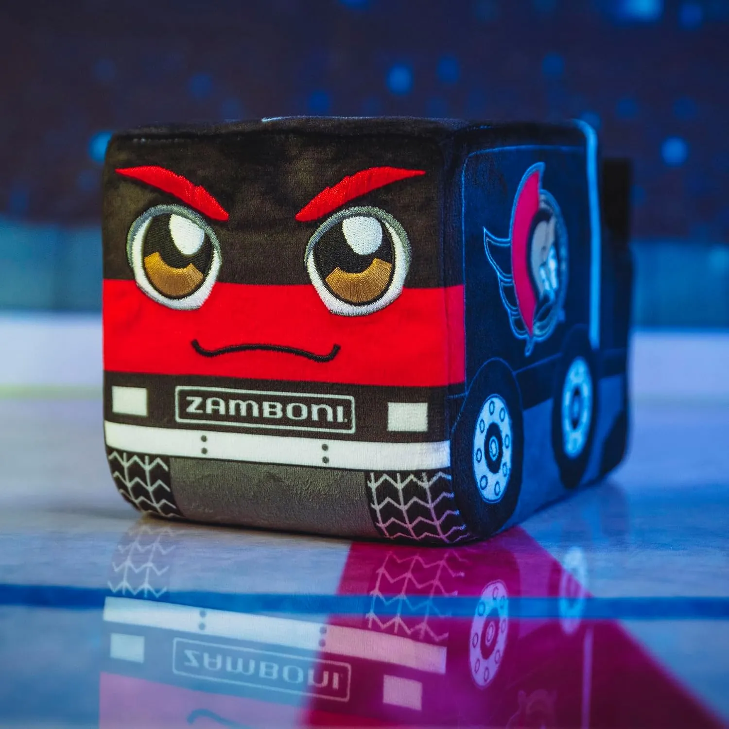Bleacher Creatures Ottawa Senators Zamboni 7" NHL Kuricha Plushie - Soft Chibi Inspired Plush
