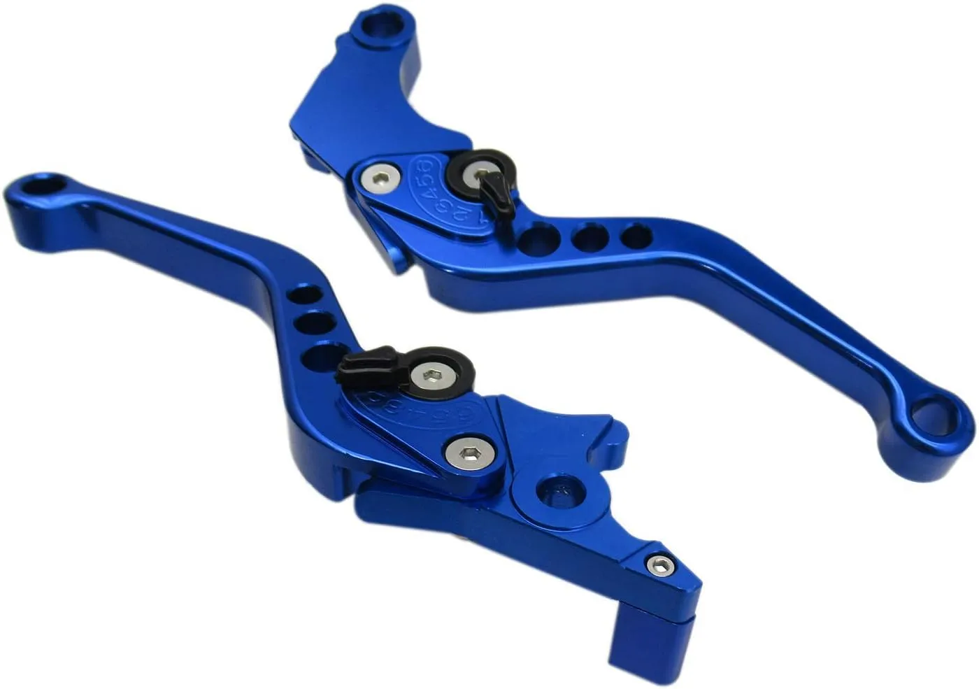 Blue CNC6 Position Shorty Brake Clutch Lever for HYOSUNG GT250R 2006 2007 2008
