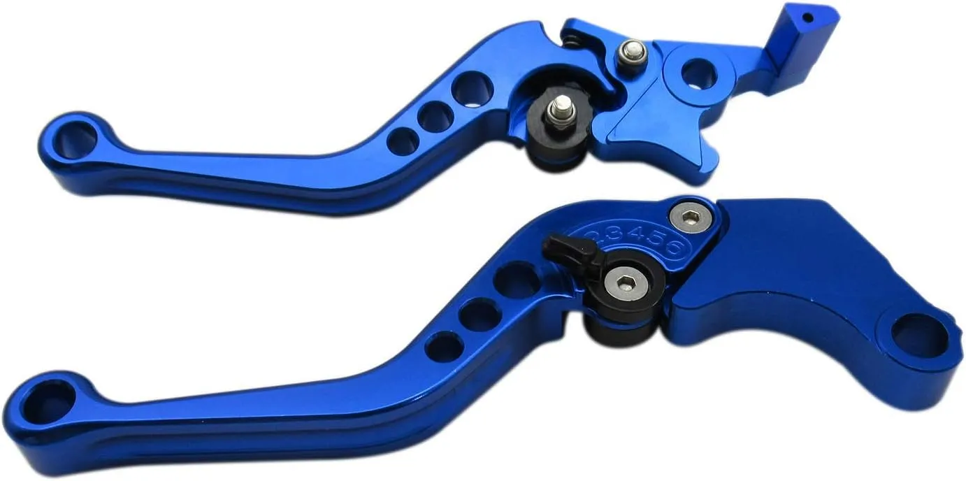 Blue CNC6 Position Shorty Brake Clutch Lever for HYOSUNG GT250R 2006 2007 2008