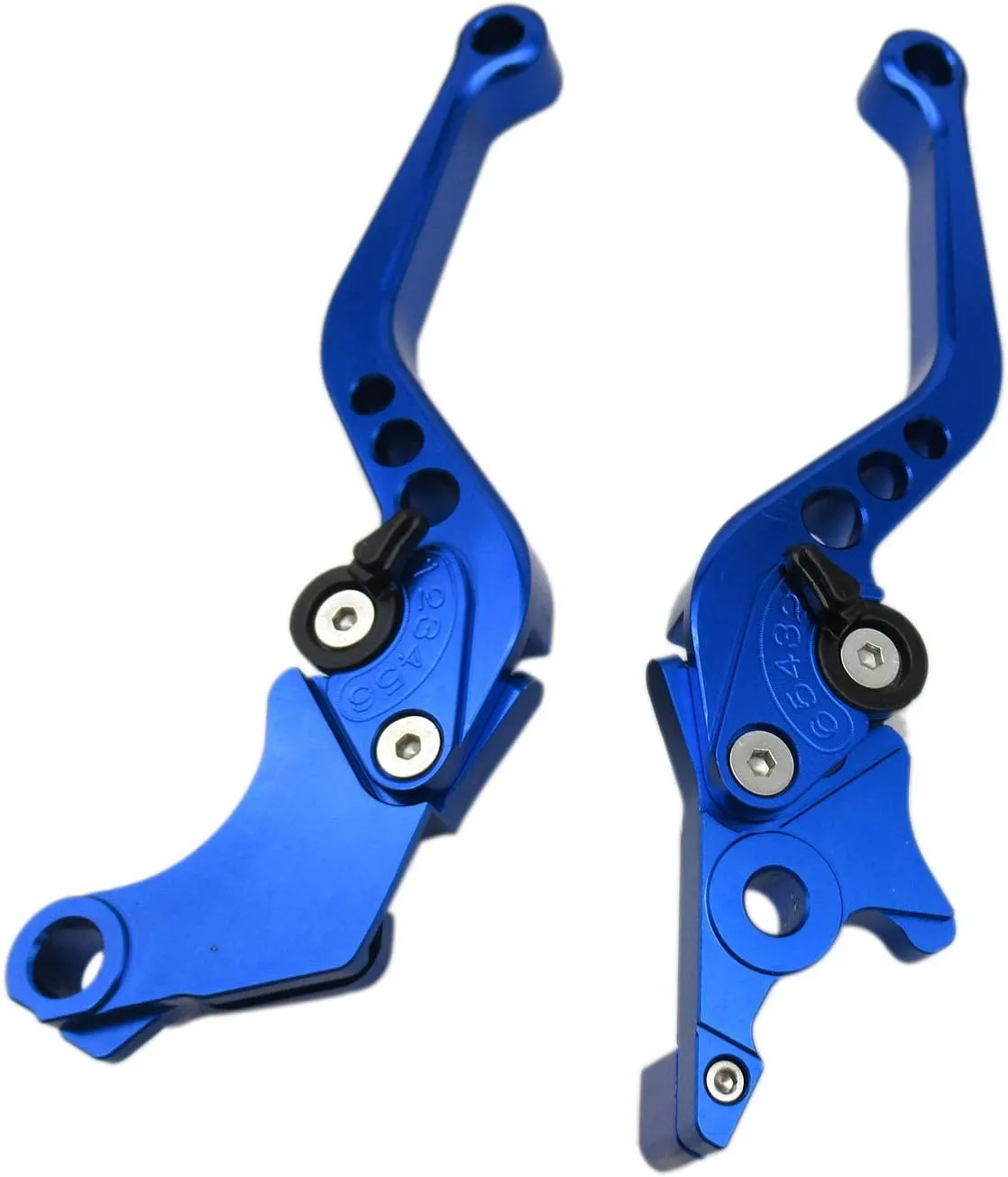 Blue CNC6 Position Shorty Brake Clutch Lever for HYOSUNG GT250R 2006 2007 2008