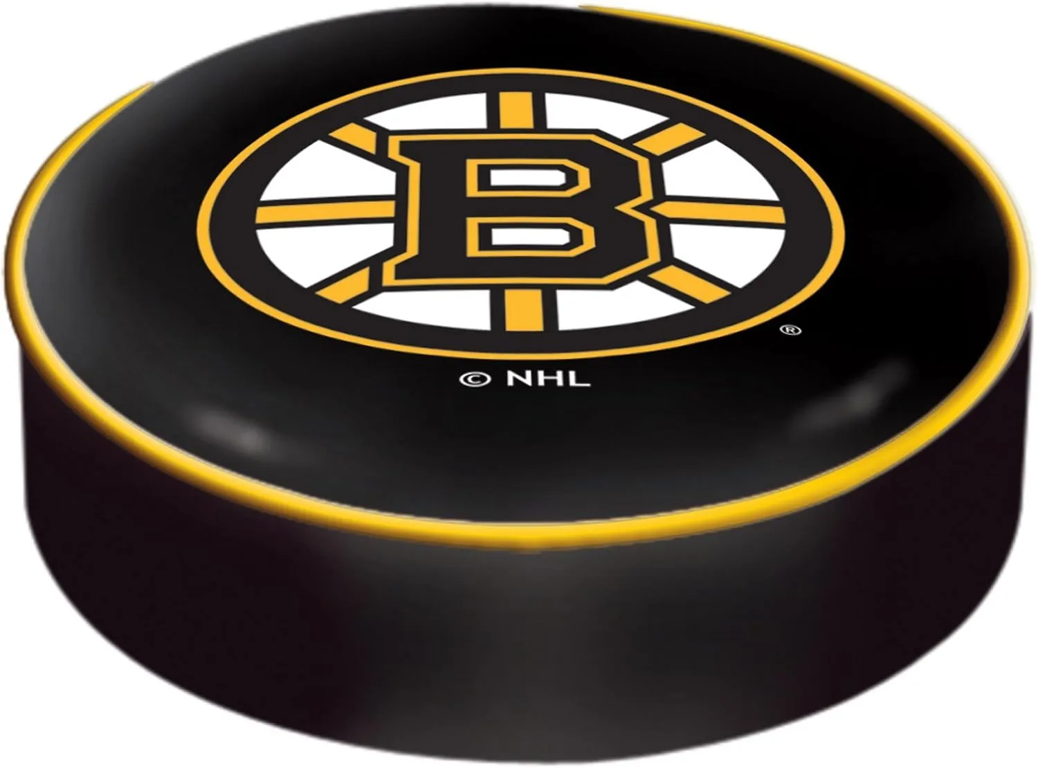 Boston Bruins Bar Stool Seat Cover