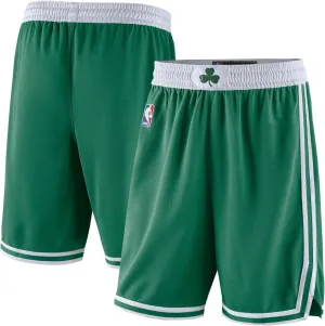 Boston Celtics NBA Kids Youth 8-20 Icon Edition Green On-Court Swingman Performance Shorts