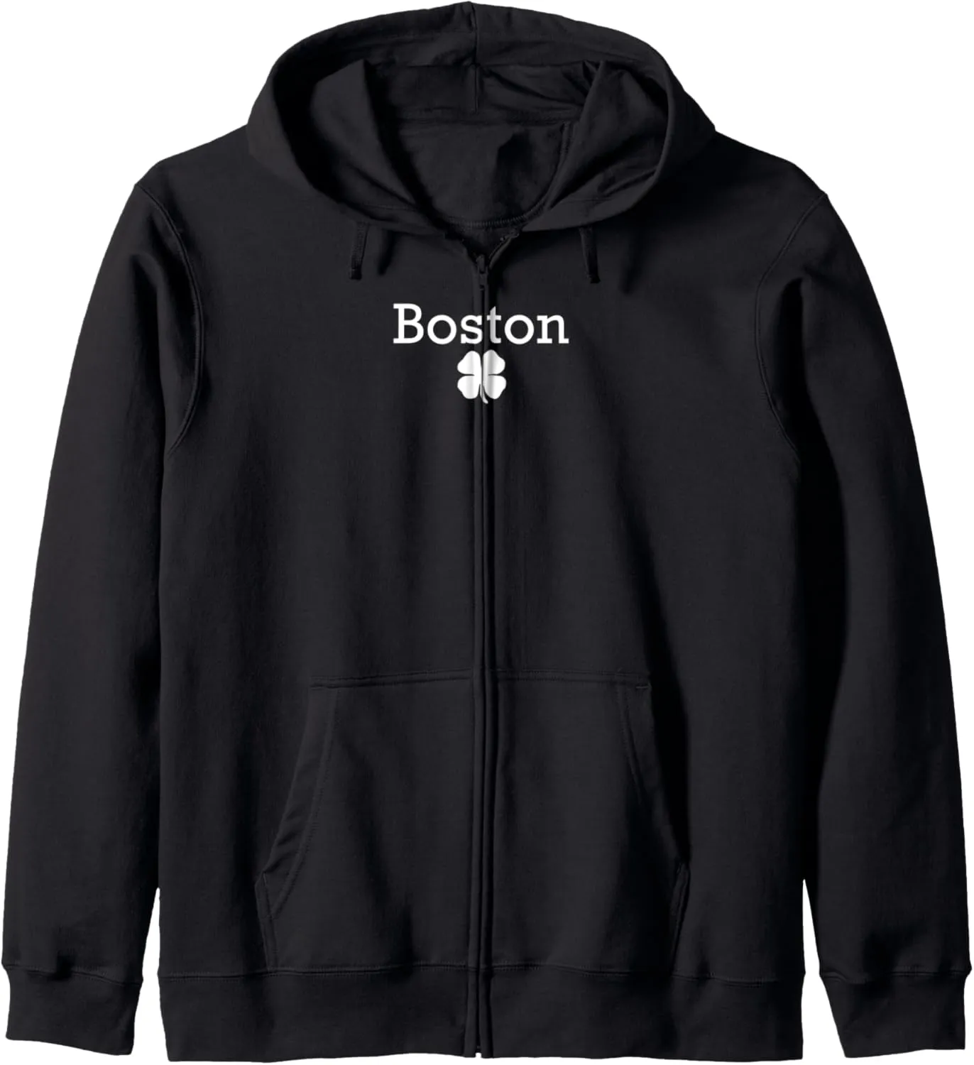 Boston Irish Zip Hoodie
