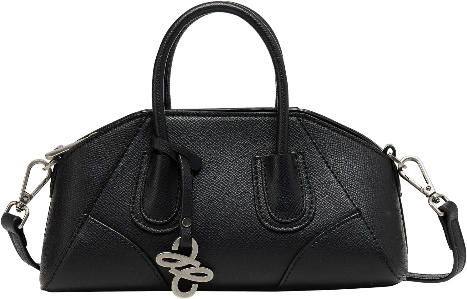 Boston Top Hand Bag with Zipper Closure, Designer Trendy Bag with Adjustable Straps, Crossbody Bag for Women