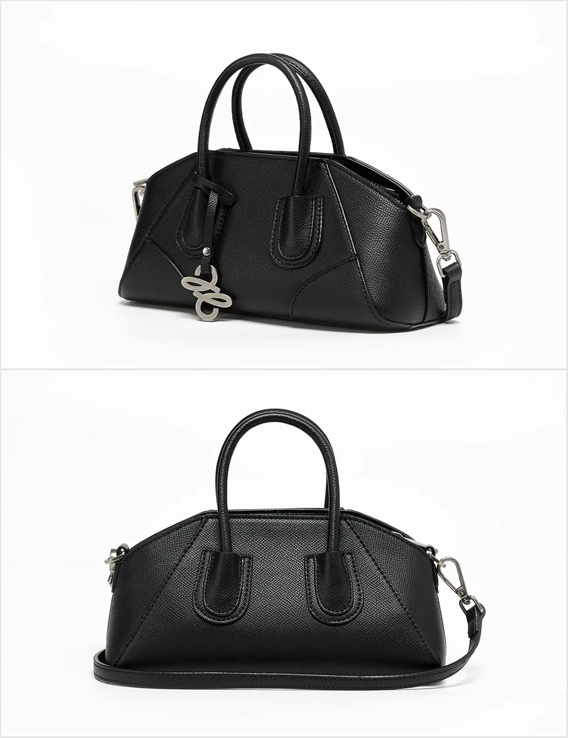Boston Top Hand Bag with Zipper Closure, Designer Trendy Bag with Adjustable Straps, Crossbody Bag for Women