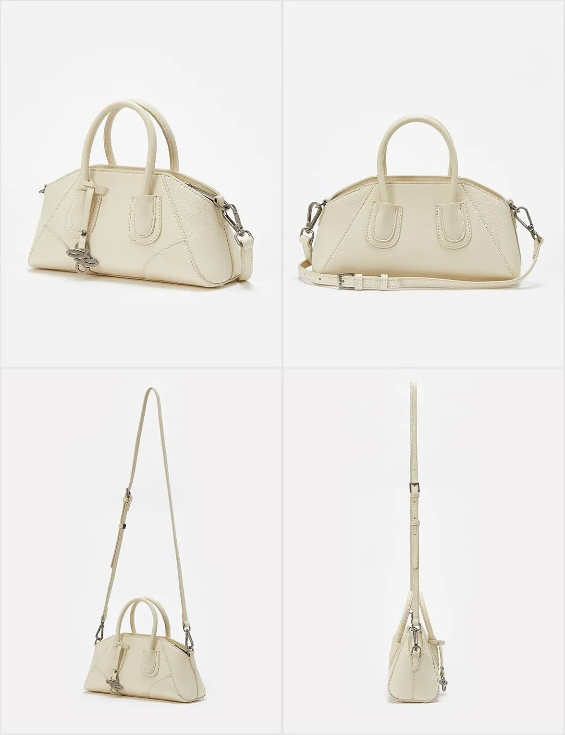 Boston Top Hand Bag with Zipper Closure, Designer Trendy Bag with Adjustable Straps, Crossbody Bag for Women