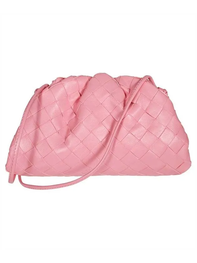 Bottega Veneta Intrecciato Mini Pouch Bag Pink