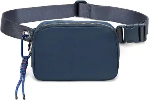 Bovagu Crossbody, Duo Iris 57" Long Strap Crossbody Bag, Nylon Sporty Crossbody Bags for Women Men