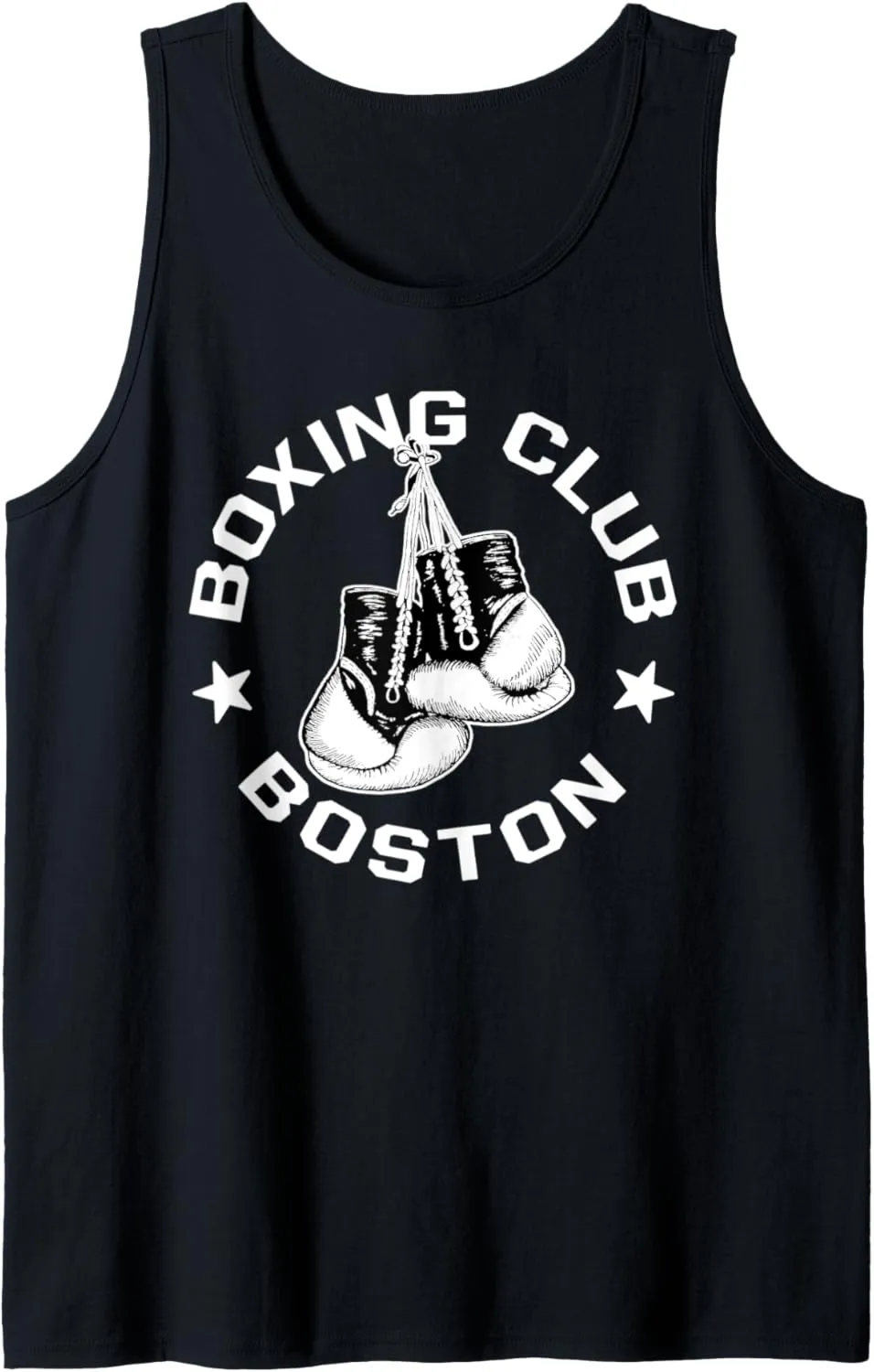 Boxing Club Boston Gloves Graphic for a Boxing Lover Tank Top