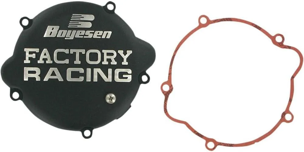 Boyesen CC-46B Black 'Factory Racing' Clutch Cover