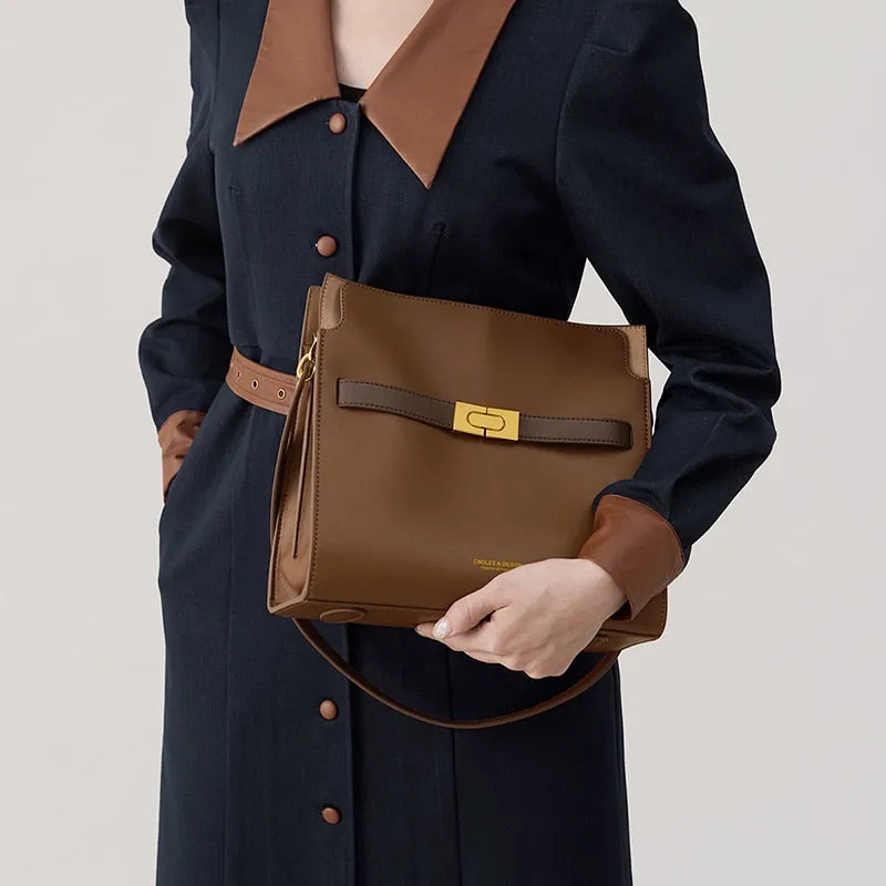 Brielle Vintage Envelope Shoulder Bag
