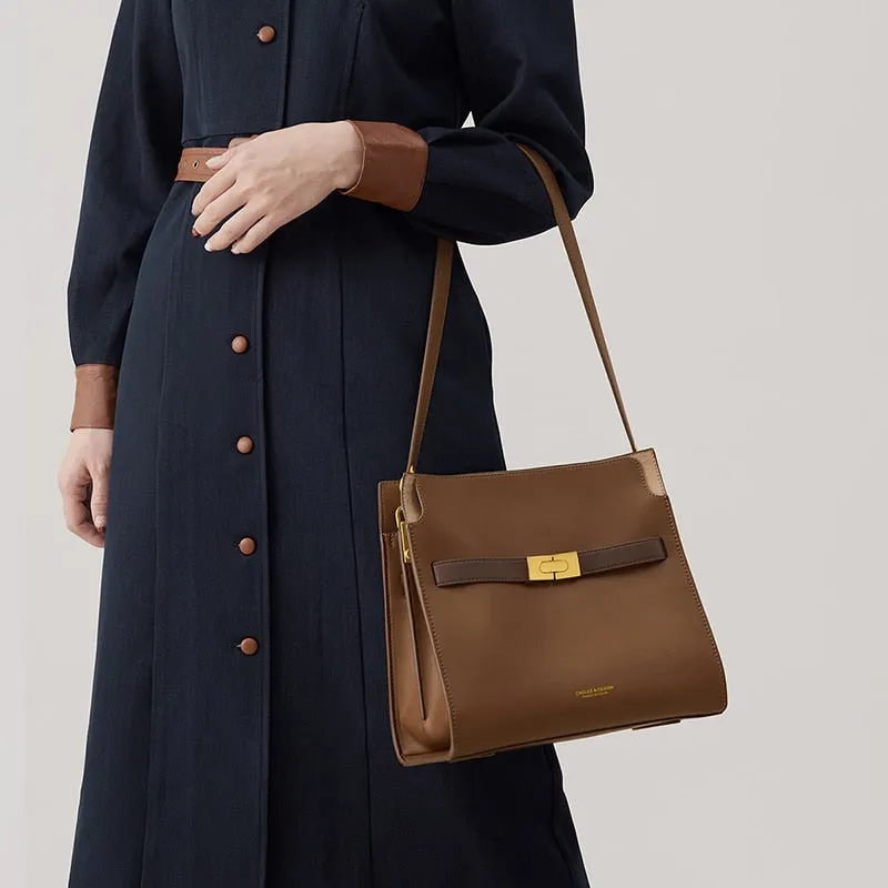Brielle Vintage Envelope Shoulder Bag