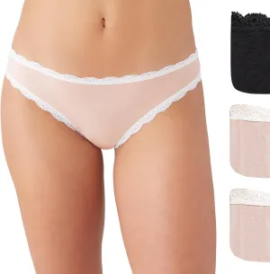 b.tempt'd Women's Inspired Eyelet Bikini Panty 3 Pack