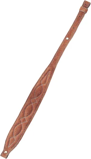 Butler Creek Padded Suede Cobra Sling (1-Inch X 36-Inch, Brown)
