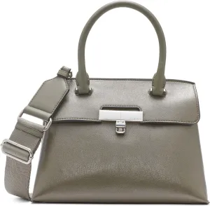 Calvin Klein Women's Becky Mini Crossbody Bag – 2 in 1, Vegan Leather, 2 Pockets