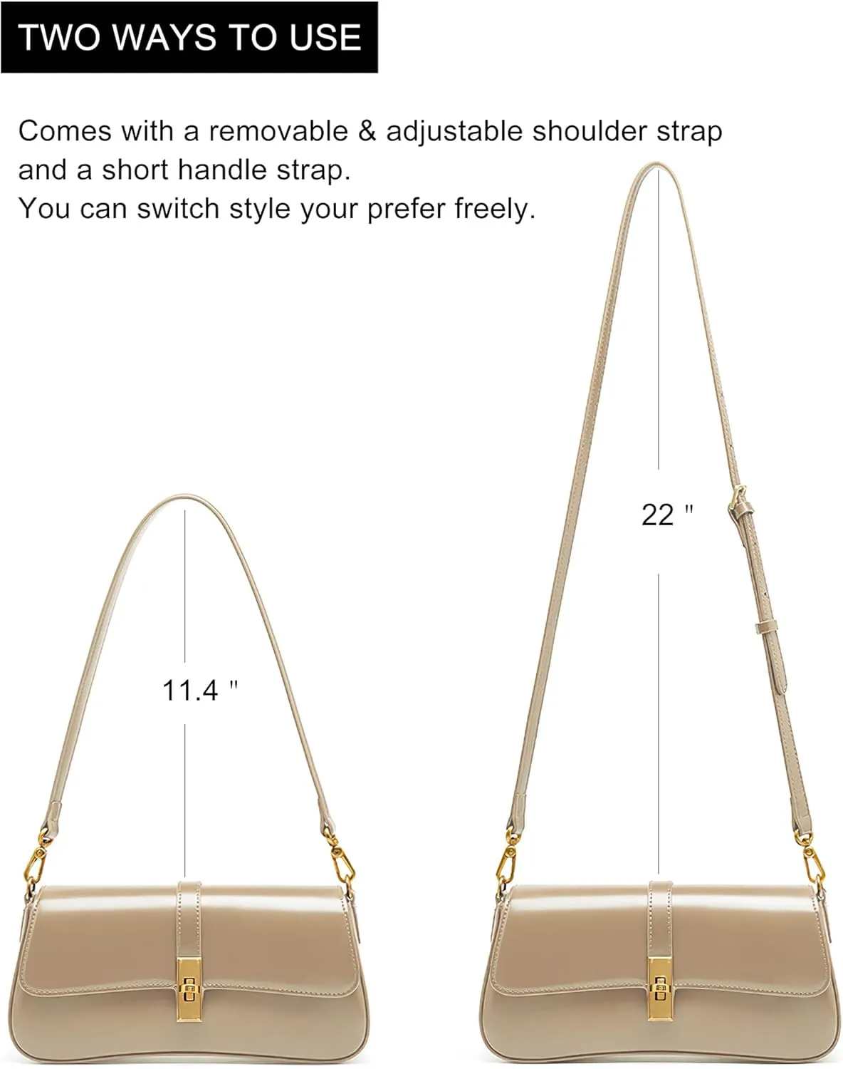 caqilore Genuine Leather Crossbody Bags for Women Shoulder Bag Women's Crossbody Handbags Leather Purses