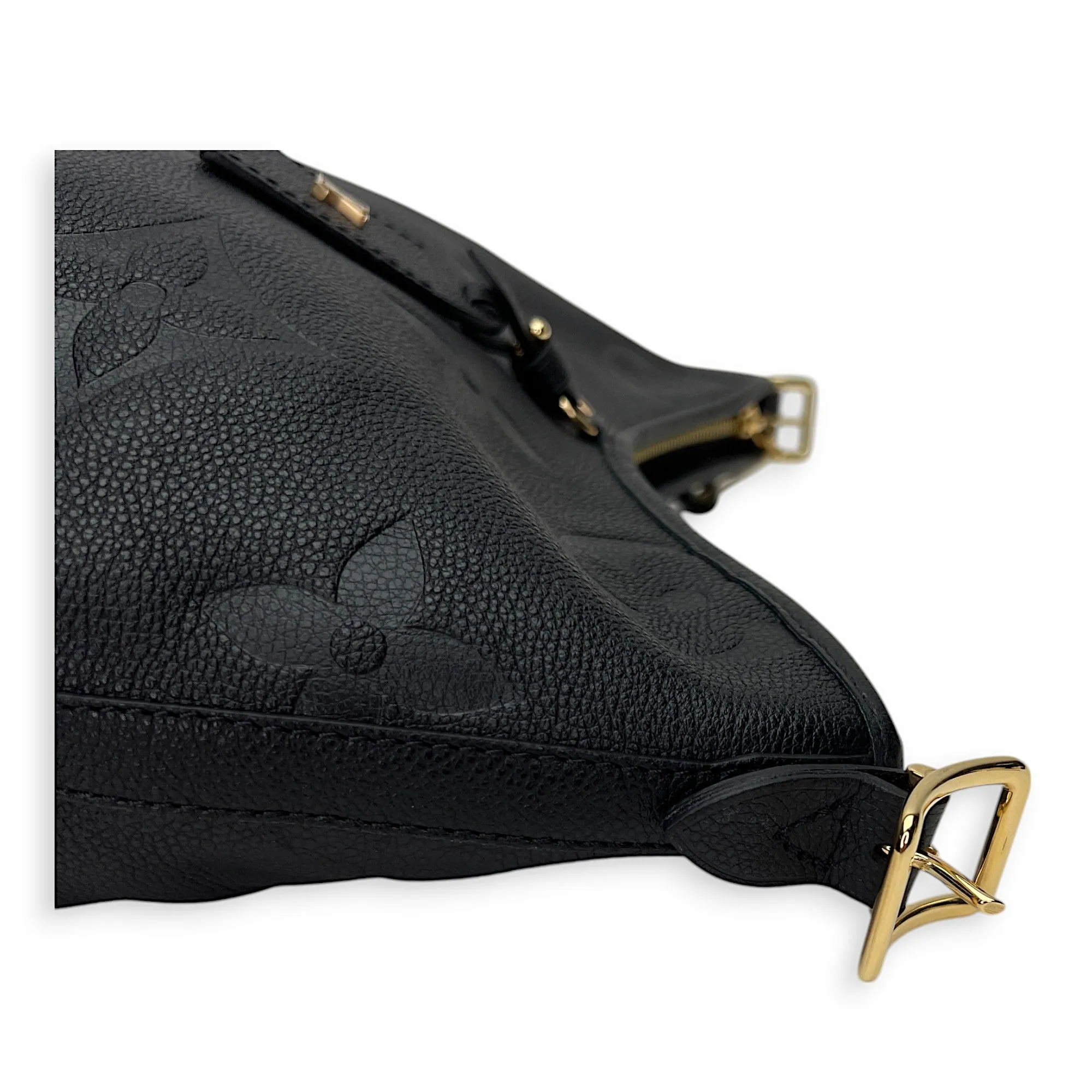 Carryall PM Shoulder bag in Monogram Empreinte leather, Gold Hardware
