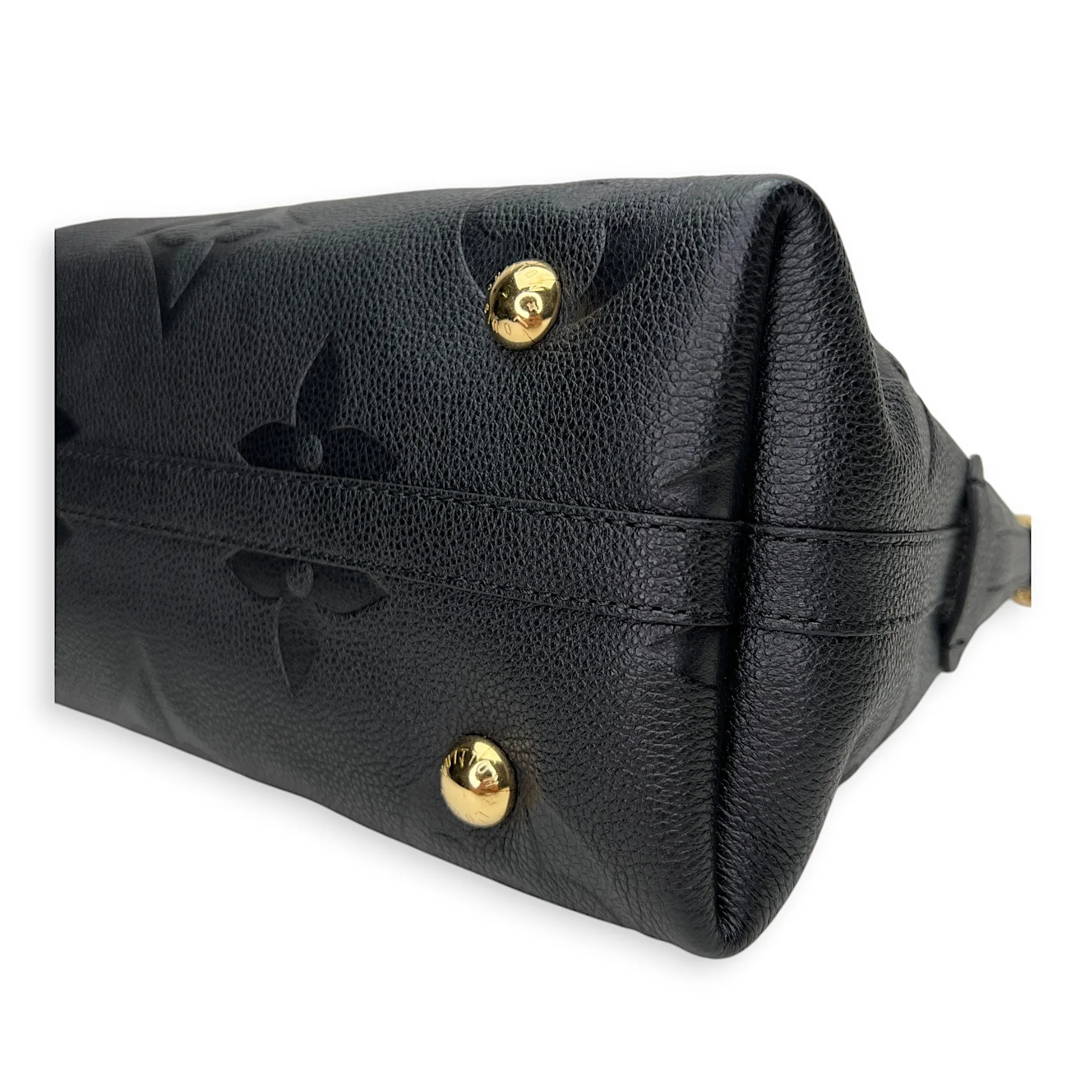 Carryall PM Shoulder bag in Monogram Empreinte leather, Gold Hardware
