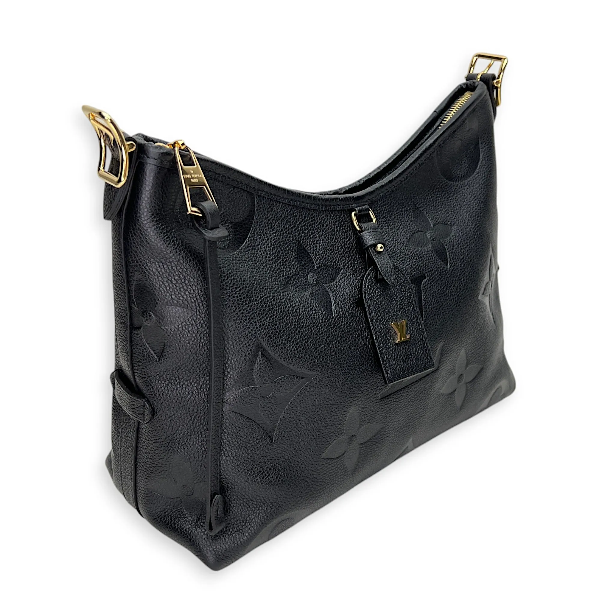 Carryall PM Shoulder bag in Monogram Empreinte leather, Gold Hardware