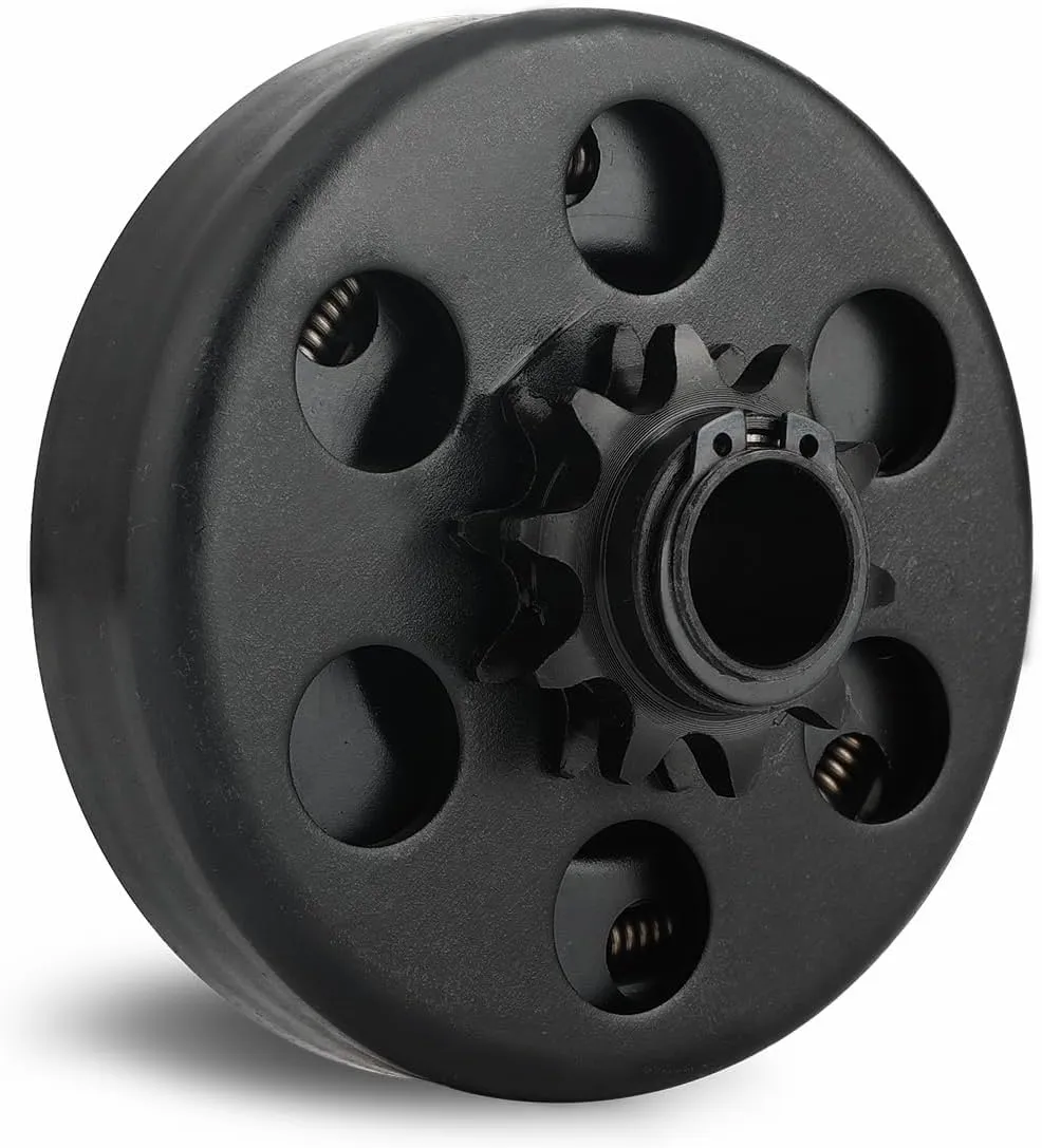 Centrifugal Clutch 3/4" Bore 10 Tooth for #40/41/420 Chain Up to 6.5 HP Predator 212 Clutch Go Kart Clutch Compatible with Go Kart Mini Bike