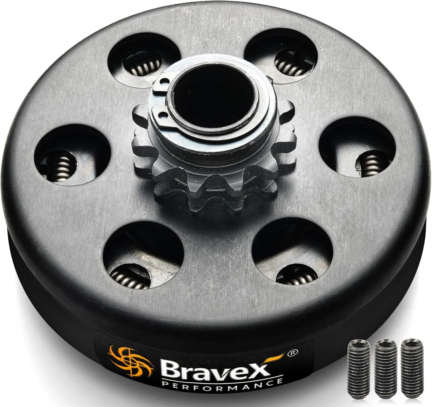 Centrifugal Clutch Go Kart Clutch Predator Engine Clutch Baja Mini Bike 3/4" Inch Bore 12 Tooth 12T for #35 Chain 6.5HP - Upgrade