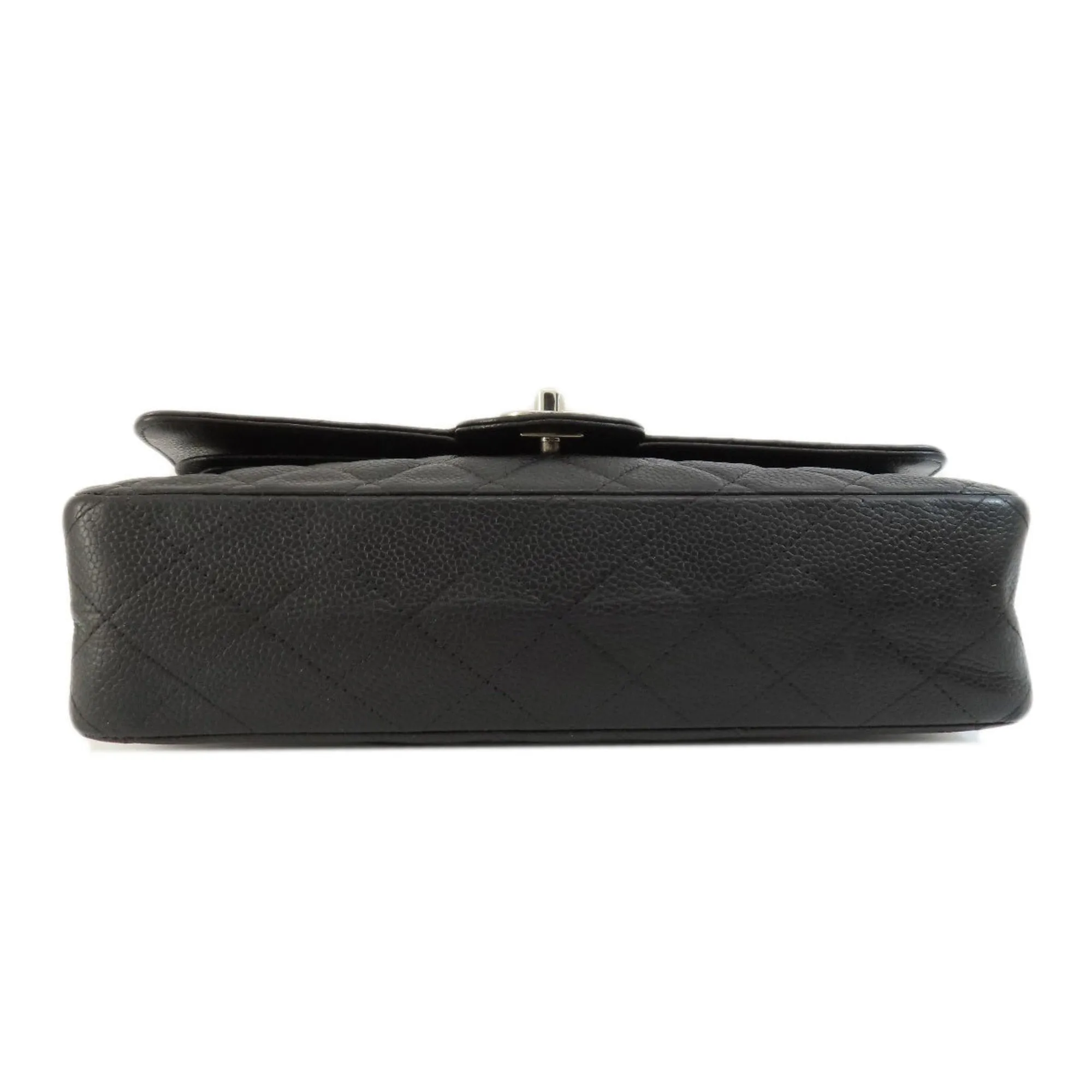 CHANEL Chain Shoulder Matelasse Bag Caviar Skin Women's