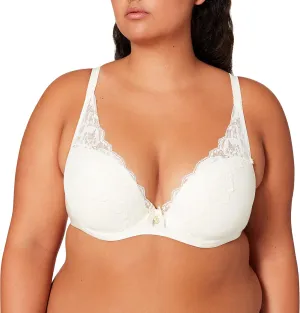 Chantelle Women's 6762 Orangerie Underwire Lace Plunge Bra