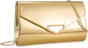 CHARMING TAILOR PU Clutch Purse for Women Evening Bag Chic Clutch Handbag for Special-occasion