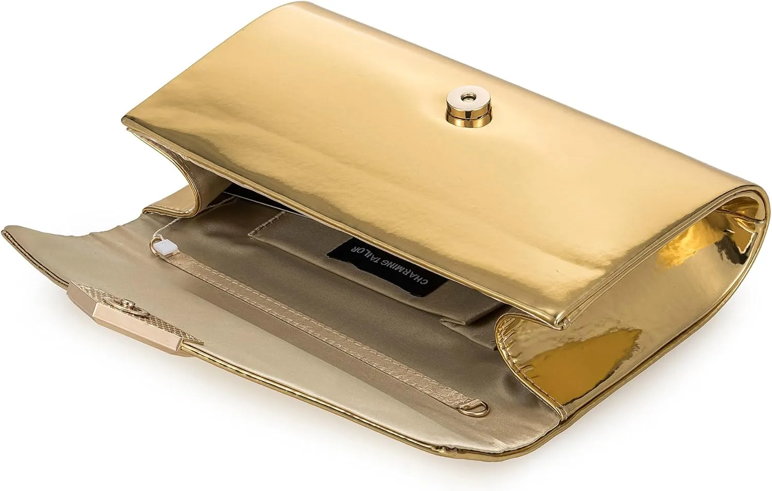 CHARMING TAILOR PU Clutch Purse for Women Evening Bag Chic Clutch Handbag for Special-occasion