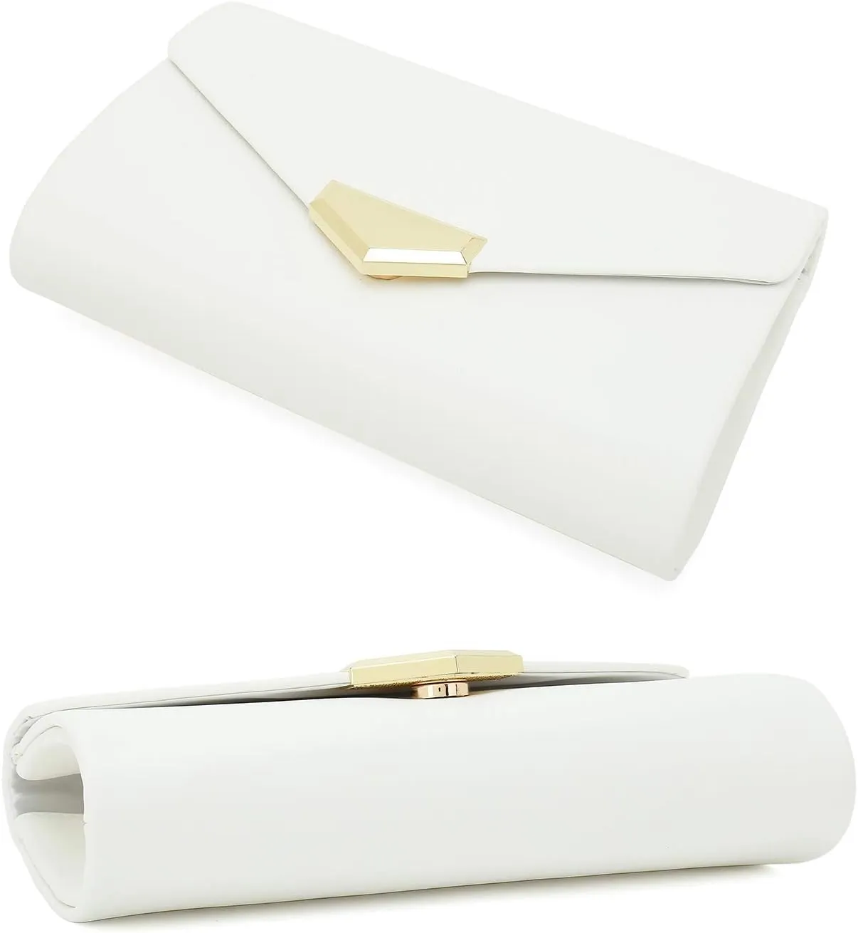 CHARMING TAILOR PU Clutch Purse for Women Evening Bag Chic Clutch Handbag for Special-occasion