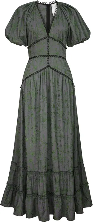CHIC STAR Womens Embroidery Maxi Dress