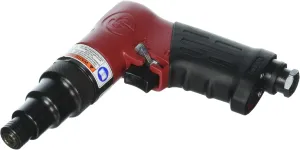 Chicago Pneumatic CP2780 - Hex Air Screwdriver Tool, 1/4 Inch, Reversible, Positive Clutch, Pistol Handel, Non-Shut-Off-Stall, Max Torque 7.4 ft. lbf / 10 Nm, 2100 RPM, Home Improvement, Automotive