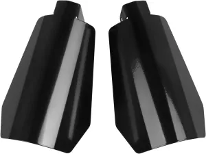 CHIFUN Motorcycle Handguard Gloss Black Hand Guard Stainless Steel Handlebar Protection Compatible with 2006-2024 Touring Models Street Glide Road King Glide Heritage Classic with Cable Clutch(Large)