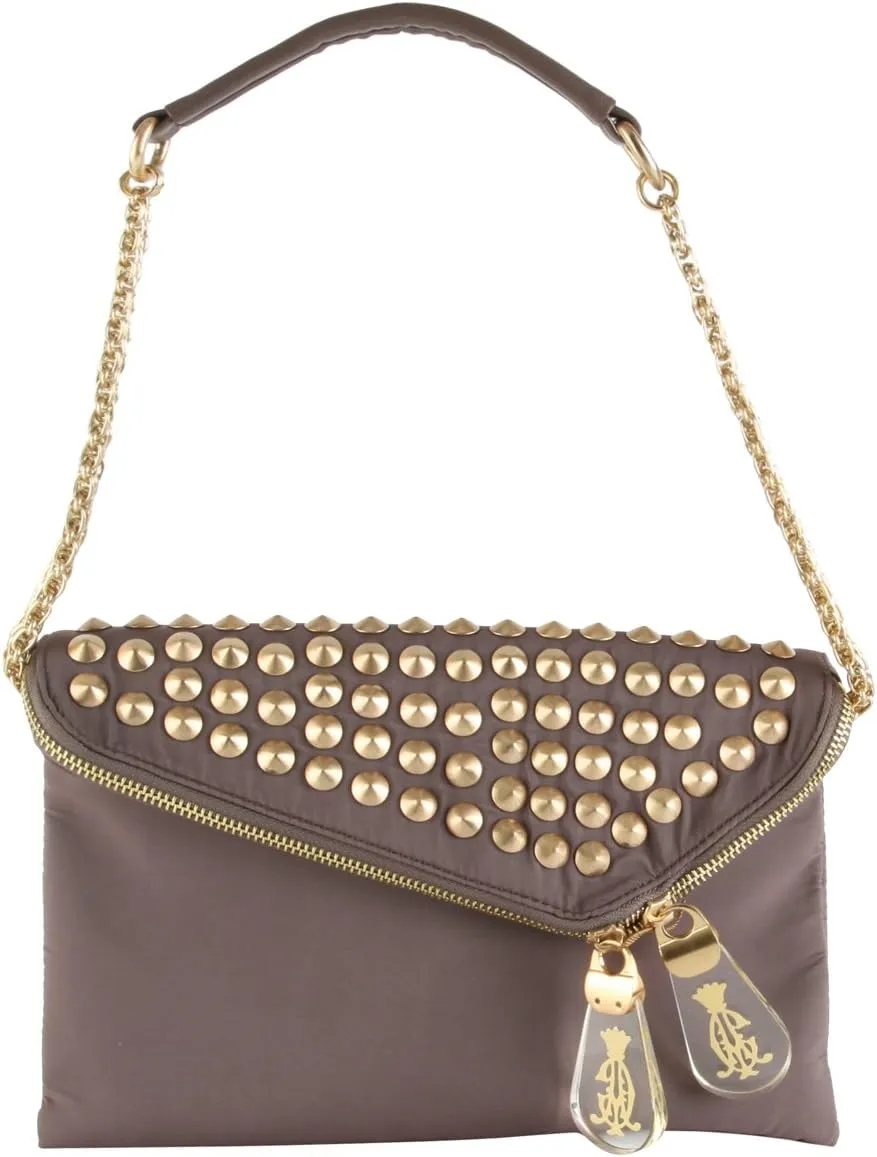 Christian Audigier Bitsey Envelope Clutch - Taupe