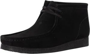 Clarks Originals Wallabee Boot Mens Wallabee Boots in Black - 12 US