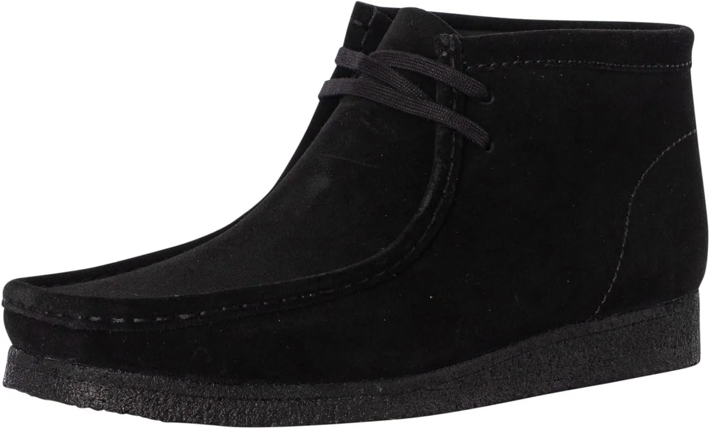 Clarks Originals Wallabee Boot Mens Wallabee Boots in Black - 12 US