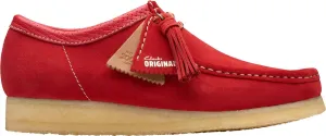 Clarks Walabee Mens Red Suede 8