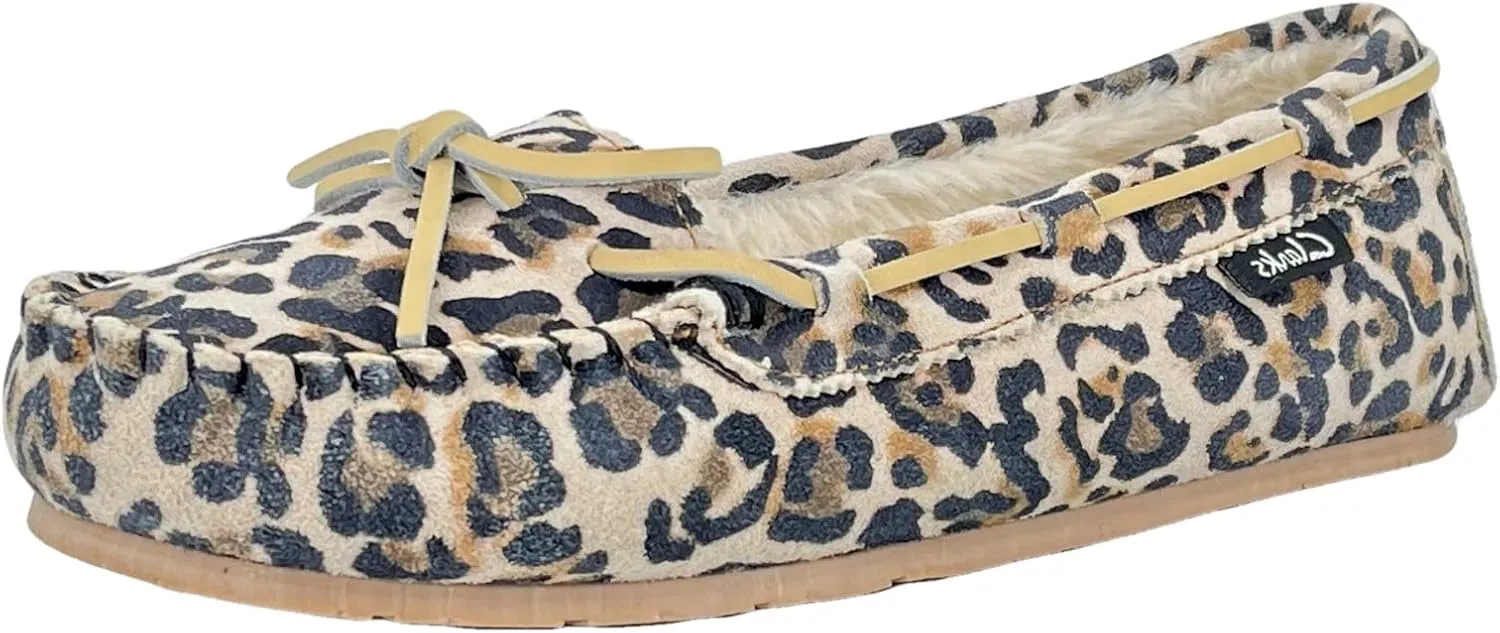 Clarks Women's, Suede Moccasin Slipper