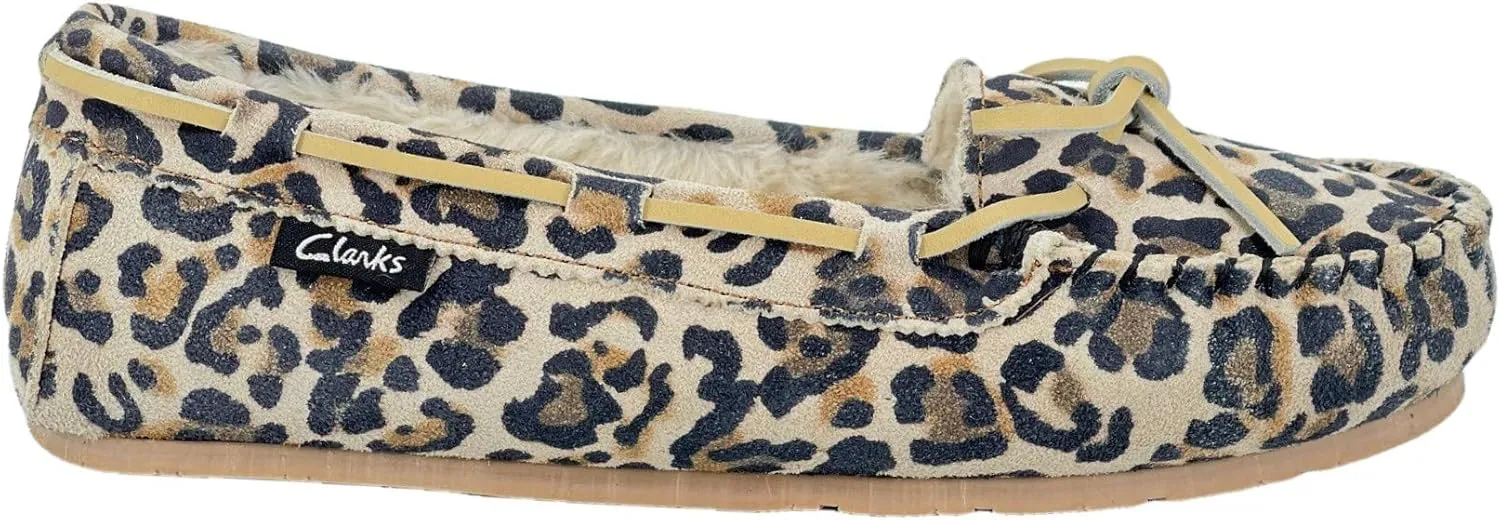 Clarks Women's, Suede Moccasin Slipper