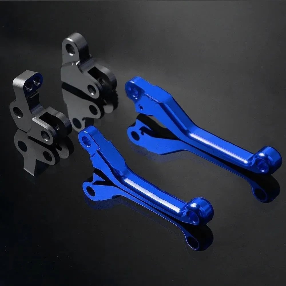 Clutch Brake Lever Set for CR85R for CR-85R for CR-85 R for CR 85R for CR 85 R 1998-2004 2005 2006 2007 Motorcycle Pivot Brake Clutch Levers Motorcycle Handle Brake Clutch Lever(Blue)