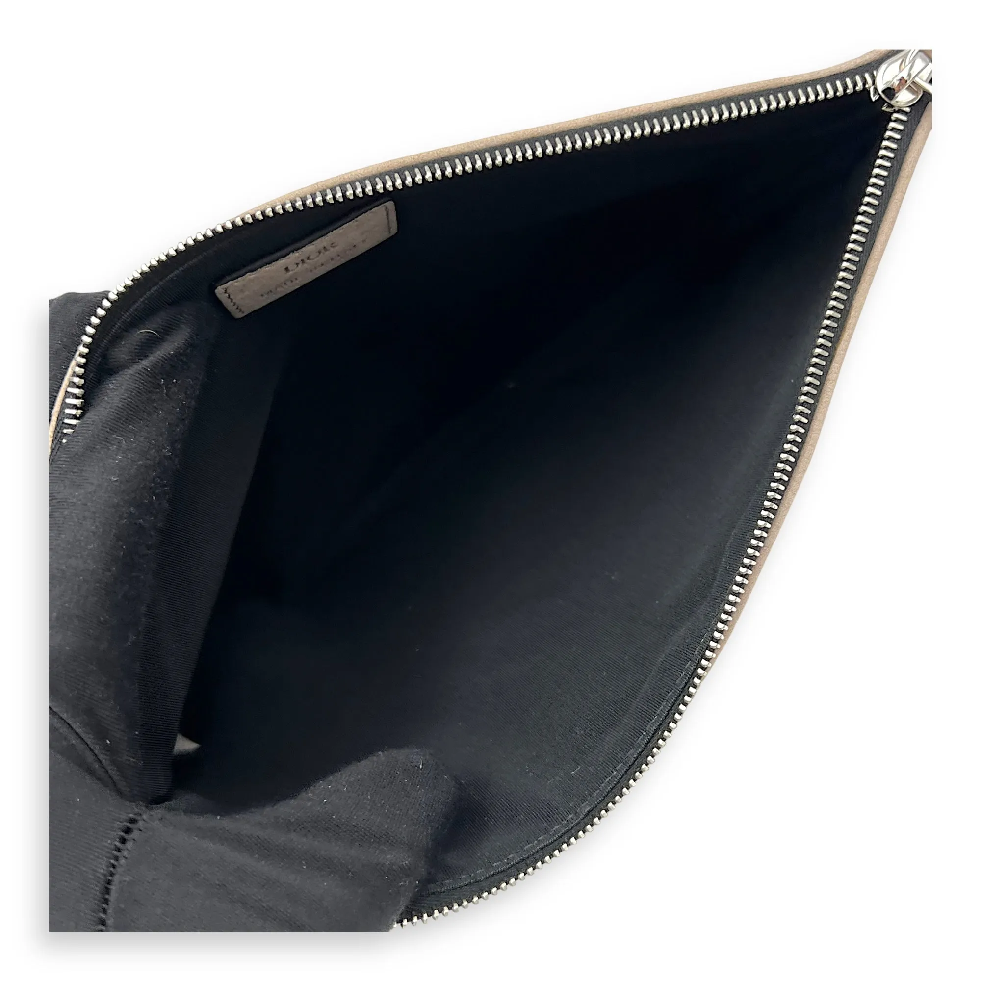 Clutch  Clutch Small Brown in Calfskin, Silver hardware