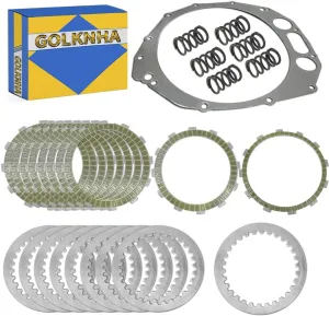 Clutch Kit & Friction Steel Plates Gasket Compatible with Suzuki GSX1300R Hayabusa 1300 1999-2007