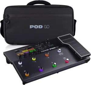 Clutch Line 6 POD GO Guitar Multi-Effects Processor, Line 6 POD Go Shoulder Bag Bundle